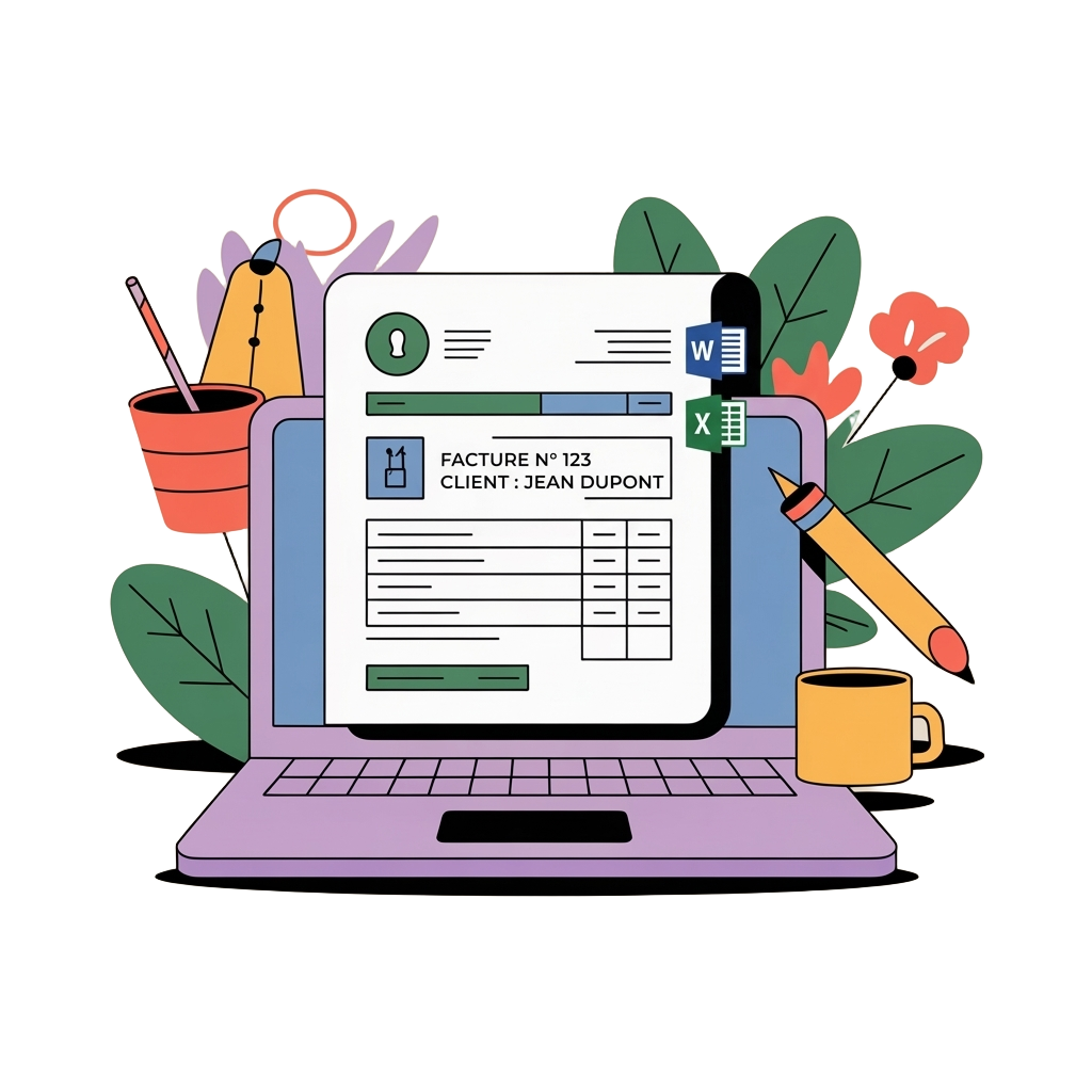 Puis-je transmettre mes factures Excel/Word sur Peppol sans logiciel de facturation ?
